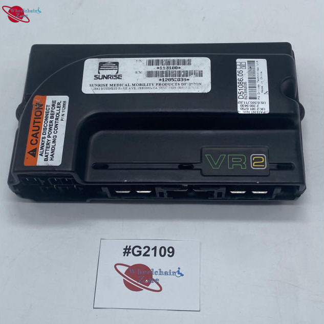 PG DRIVES VR2 CONTROL MODULE FOR POWER WHEELCHAIR D51086.05 | #G2109