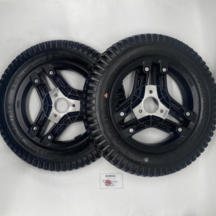 PAIR OF DRIVE WHEELS FOR PERMOBIL F3 F5 M3 M5 POWERCHAIR | #CM402