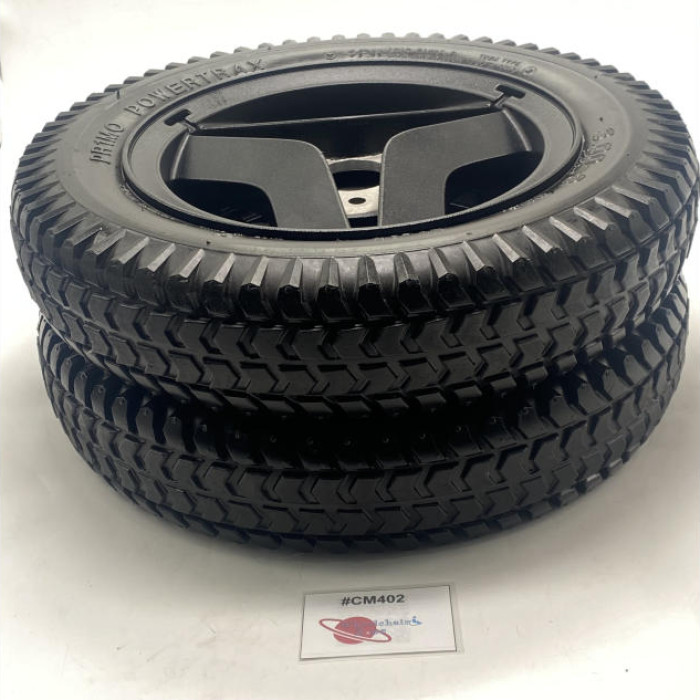PAIR OF DRIVE WHEELS FOR PERMOBIL F3 F5 M3 M5 POWERCHAIR | #CM402