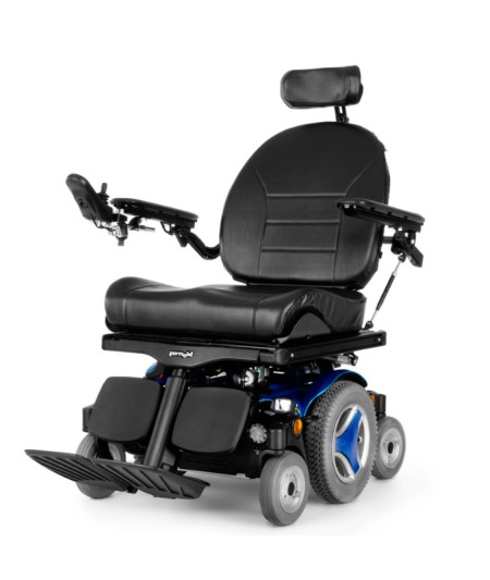 Permobil M300 HD Power Wheelchair. 450 Lbs Capacity. Lights Included 